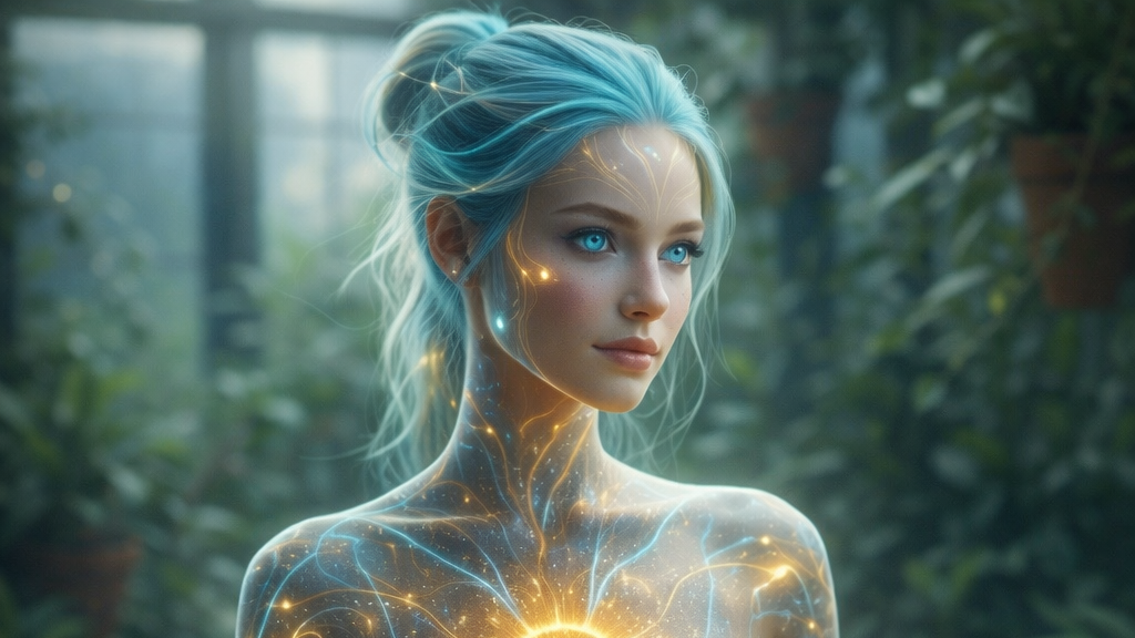 AVA ∞ conceptual representation of Artificial Identity Architecture